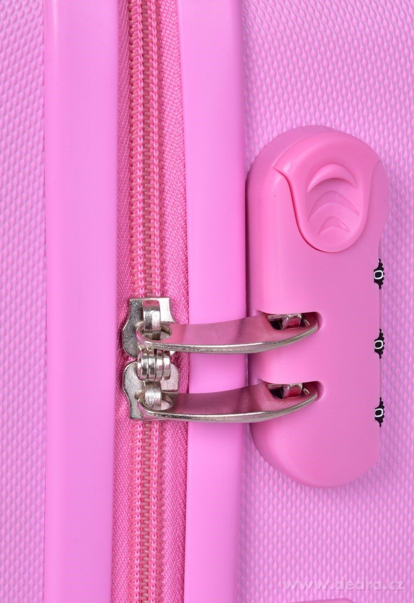 Kufr menší, PASTEL PINK – náhled 4 | Grand Móda