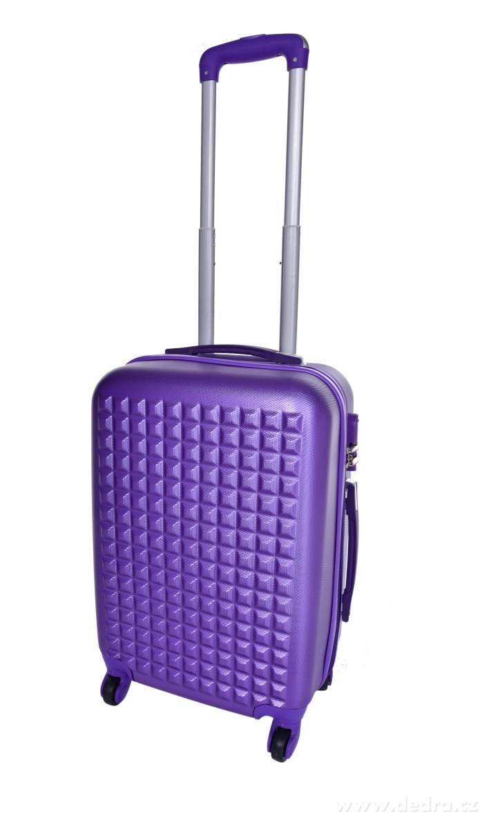 Kufr menší, METALIC PURPLE – náhled 2 | Grand Móda
