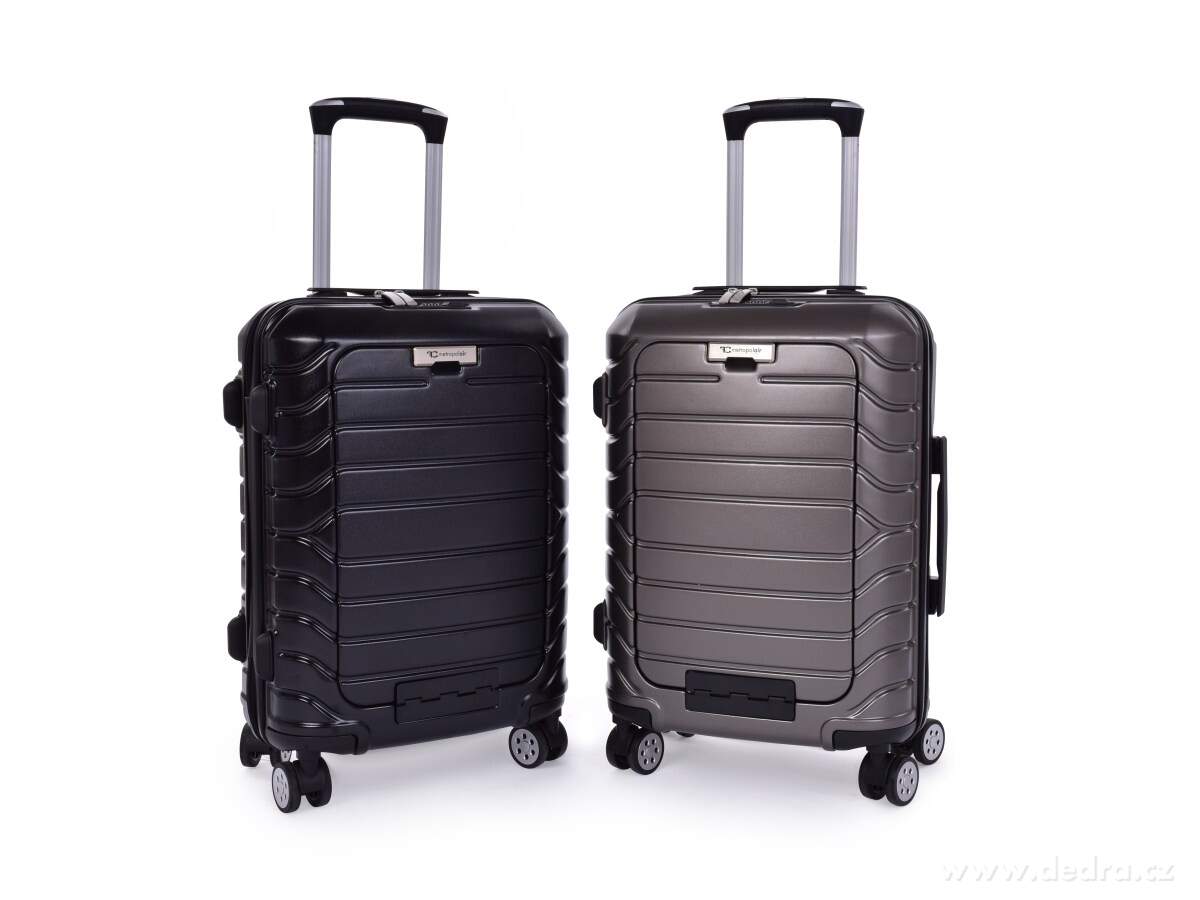 FC TRAVELLER PILOT, kabinový kufr na notebook 55 cm, výklopná přihrádka, TSA zámek & 4 kolečka 360° – náhled 3 | Grand Móda