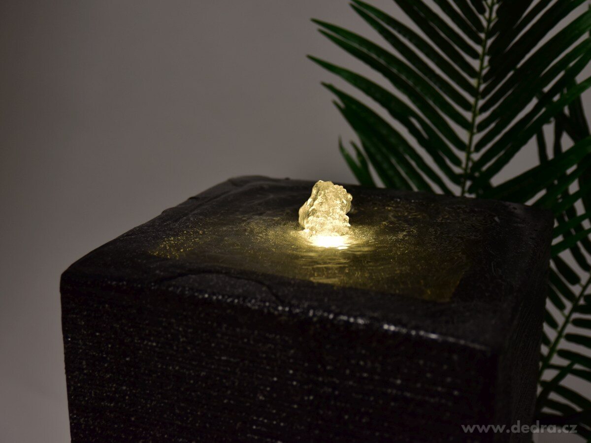 VELKÝ VODOTRYSK, dekorativní pokojová fontána, s LED osvětlením – náhled 5 | Grand Móda