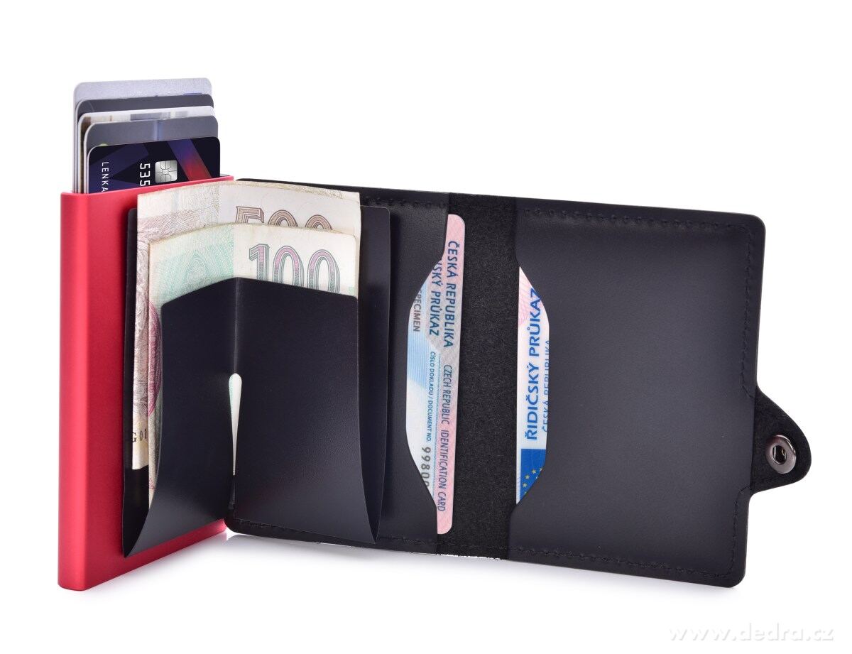 FC SAFE kožená peněženka pro ochranu platebních karet – náhled 3 | Grand Móda