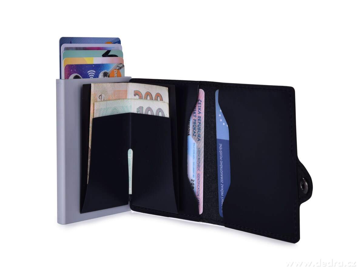 FC SAFE kožená peněženka pro ochranu platebních karet – náhled 3 | Grand Móda