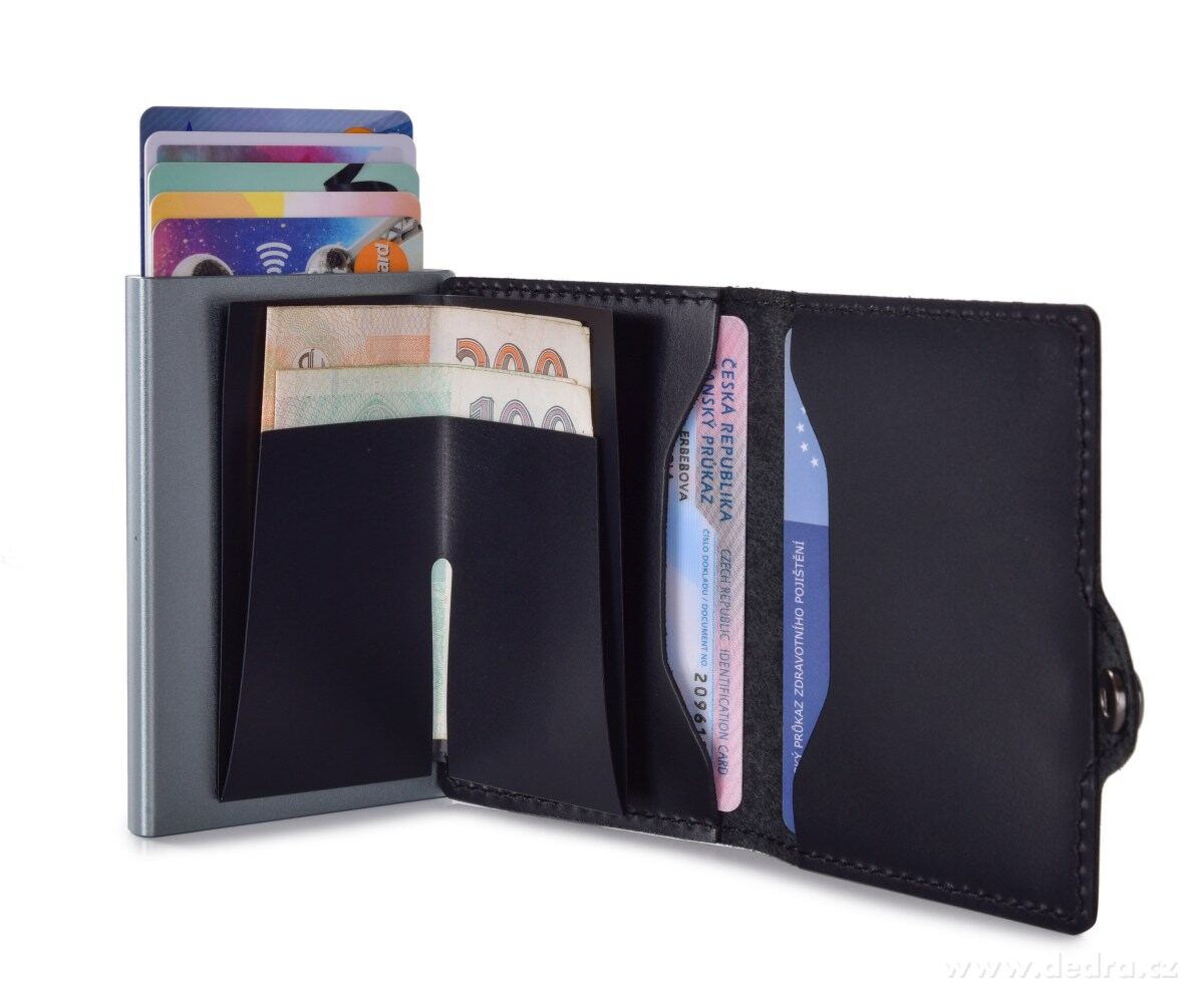 FC SAFE kožená peněženka pro ochranu platebních karet – náhled 3 | Grand Móda