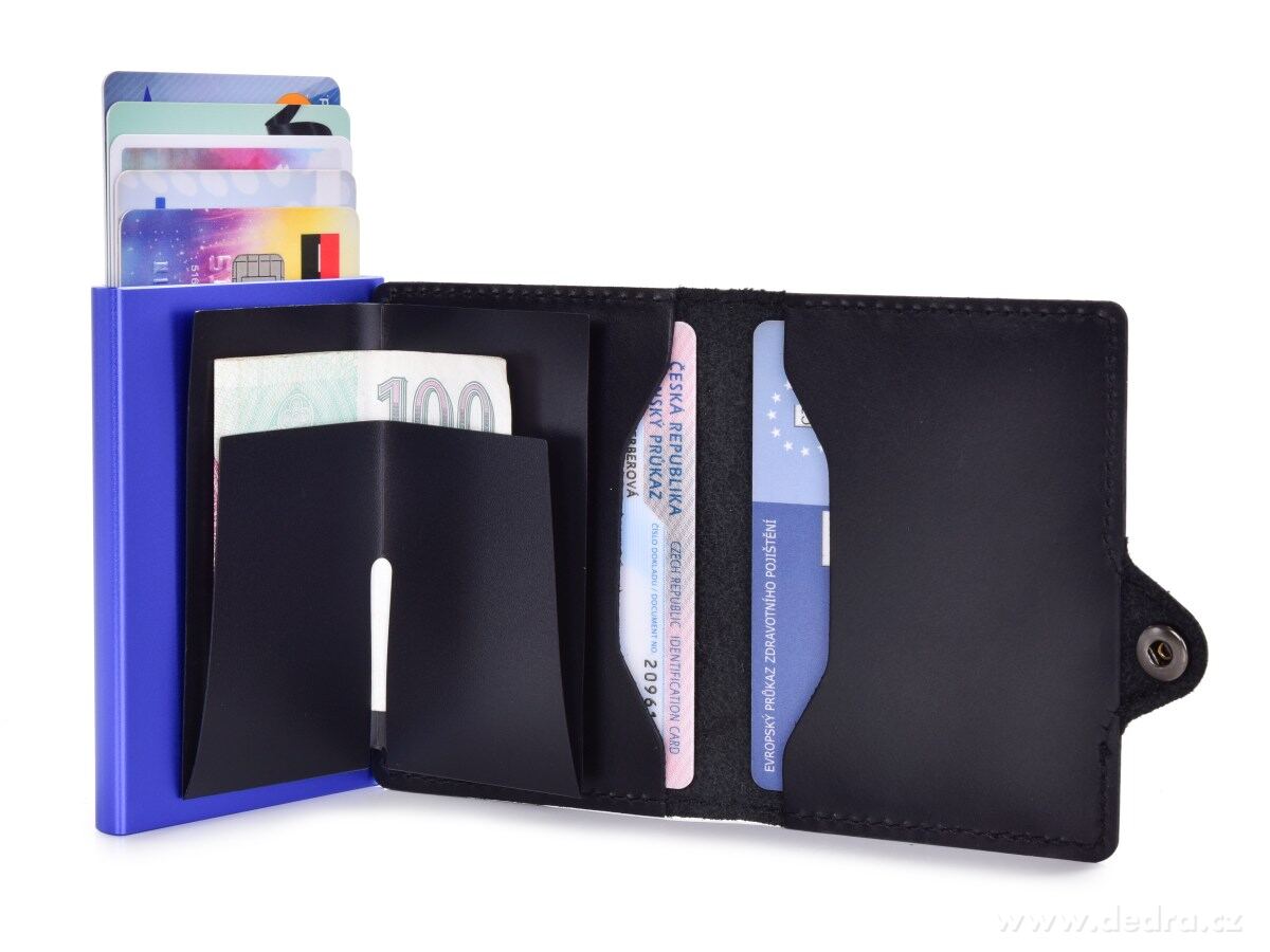 FC SAFE kožená peněženka pro ochranu platebních karet – náhled 3 | Grand Móda