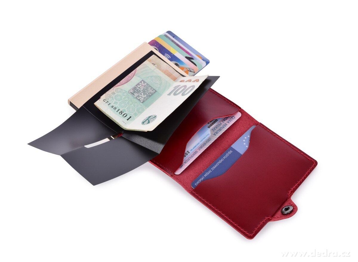 FC SAFE kožená peněženka pro ochranu platebních karet – náhled 4 | Grand Móda