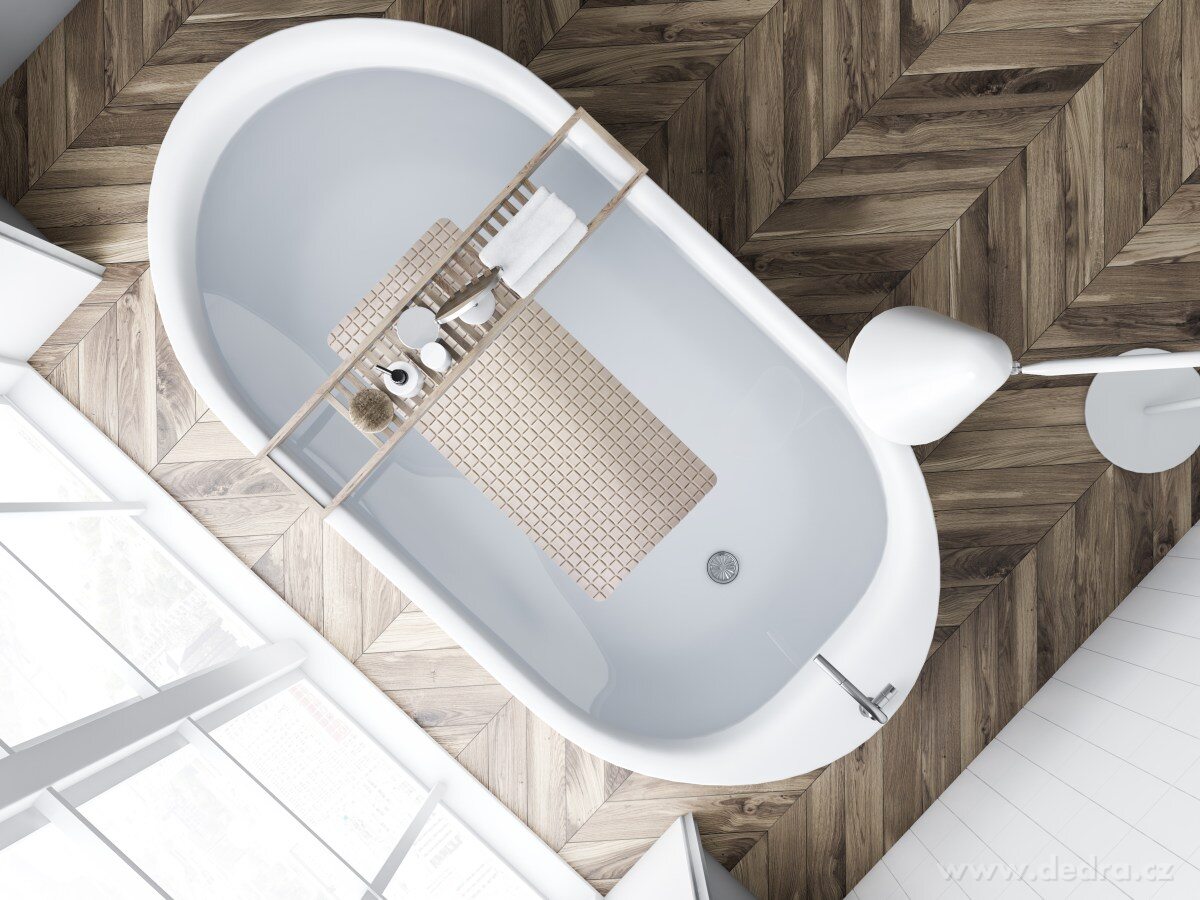 SPA, protiskluzová podložka do vany a sprchy, 78 × 35 cm, zastřihovatelná podle potřeby, přírodní – náhled 3 | Grand Móda