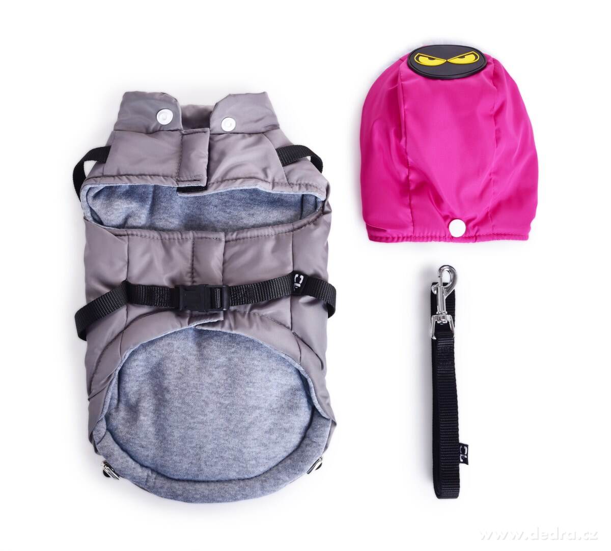 3v1 PROŠÍVANÁ BUNDA, kšíry a vodítko v jednom, pro pejsky – náhled 4 | Grand Móda