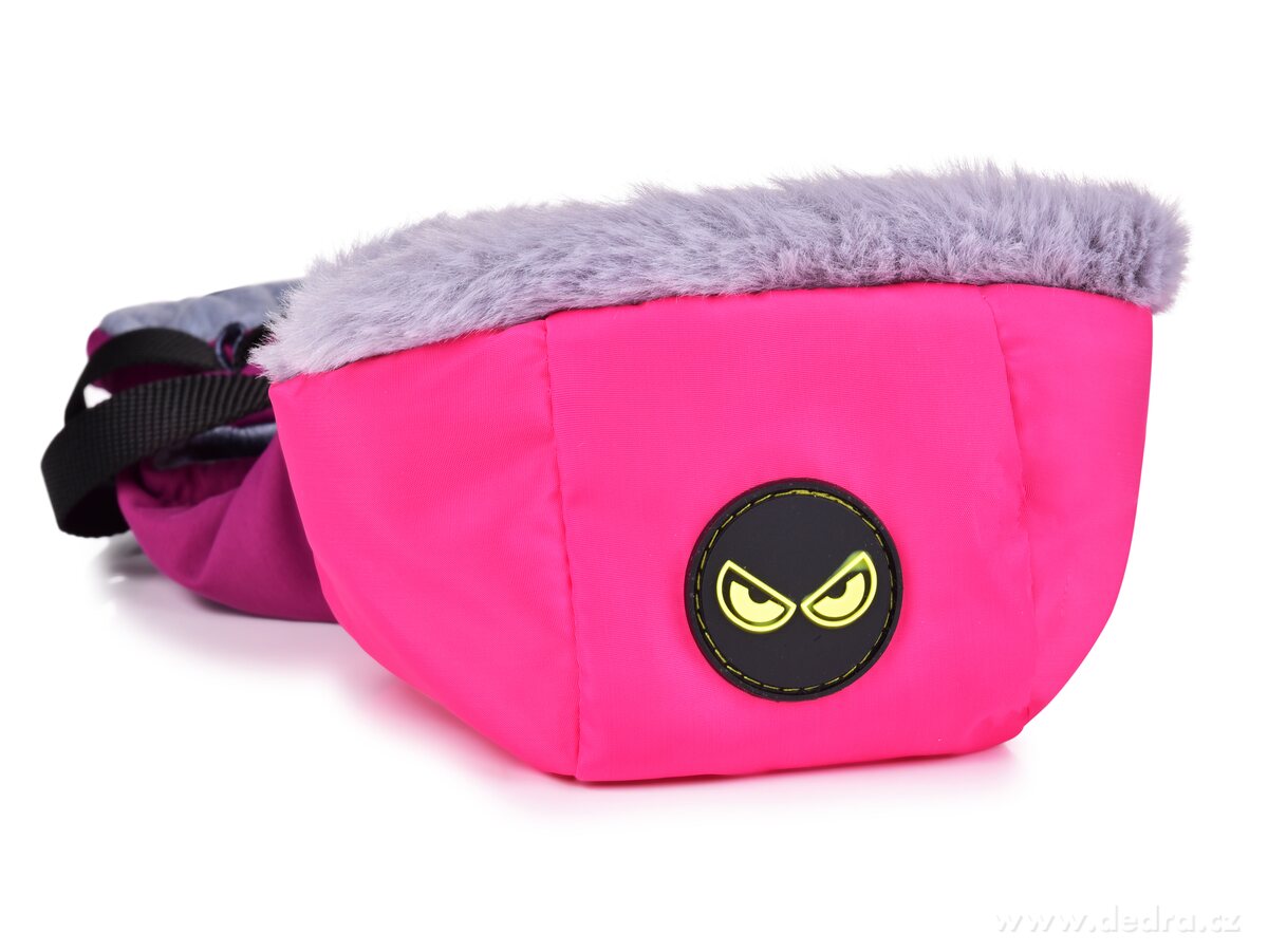 REBELITO® 3v1, bunda pro psy, prošívaná bunda + kšíry & vodítko, růžovo-fialová – náhled 6 | Grand Móda