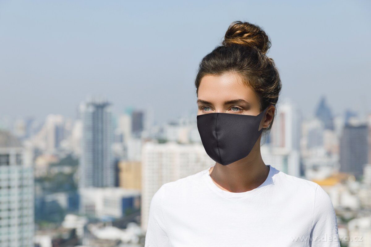 20 ks GUARD, obličejová rouška, pratelná z jemného neopren textilu – náhled 3 | Grand Móda