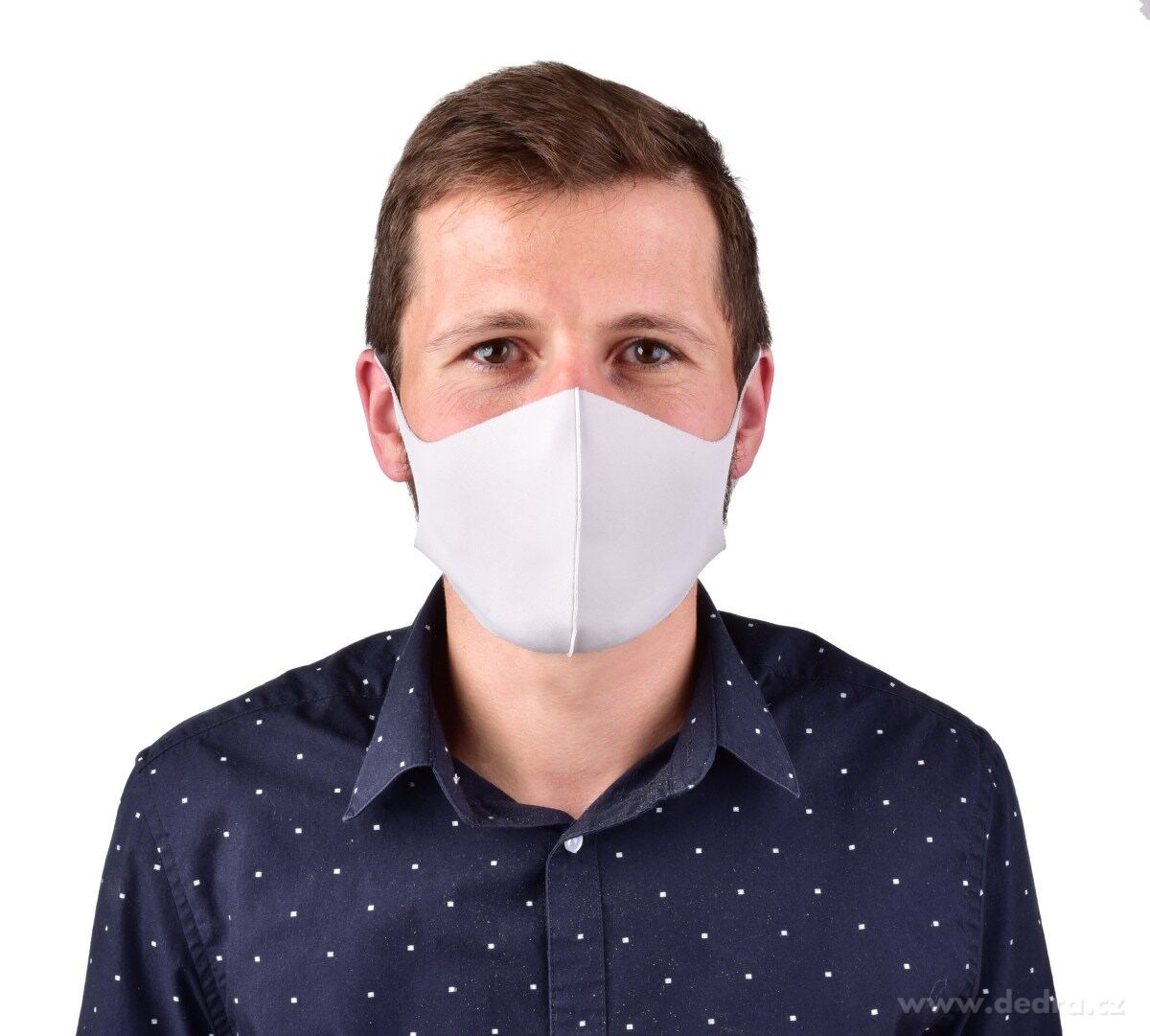 GUARD, obličejová rouška, pratelná z jemného neopren textilu – náhled 3 | Grand Móda