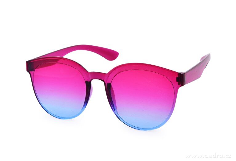Duhové sluneční brýle, 100% UV ochrana, fuchsiovo modré, UV400 | Sluneční brŻle | Grand Móda