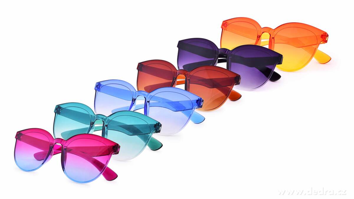 Duhové sluneční brýle, 100% UV ochrana – náhled 6 | Grand Móda