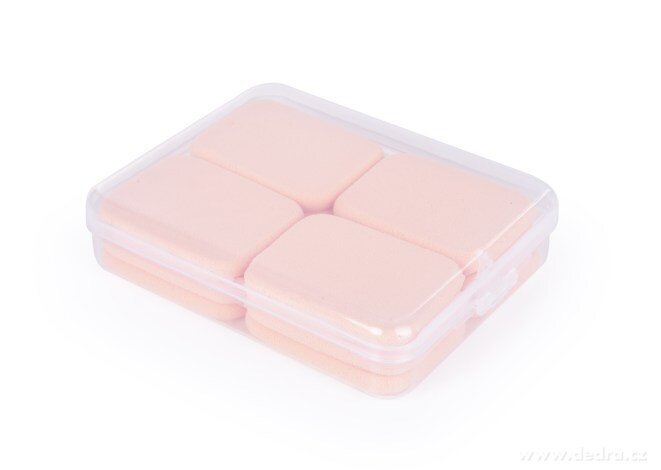 12 ks kosmetické houbičky na make-up v plastové krabičce – náhled 4 | Grand Móda