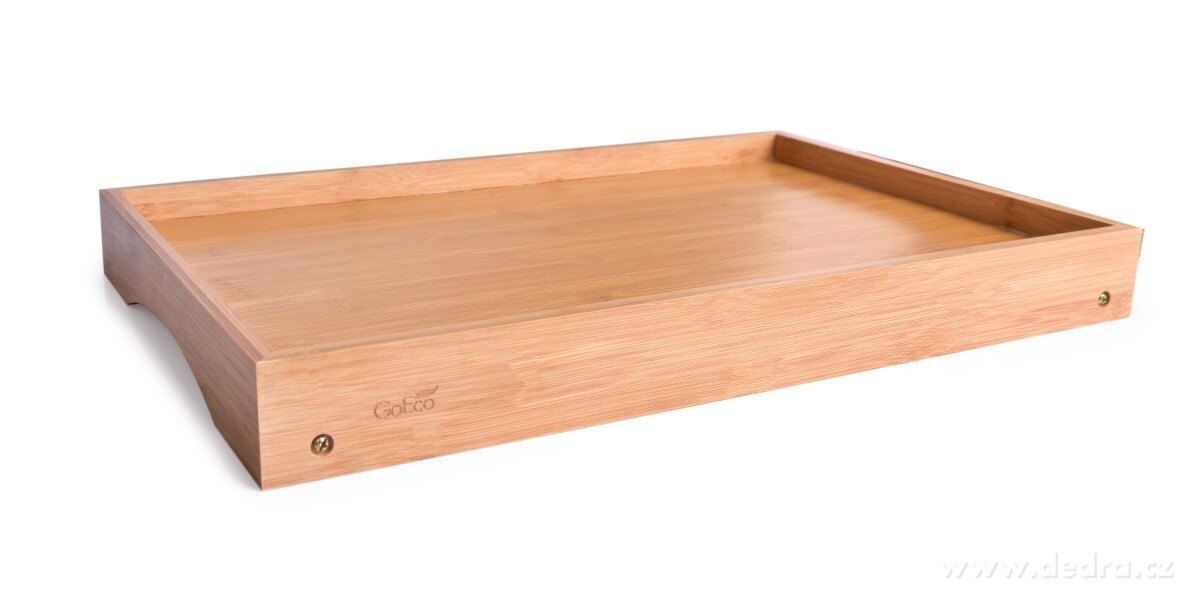2v1 skládací podnos i stolek do postele i na gauč z bambusu GoEco® – náhled 2 | Grand Móda