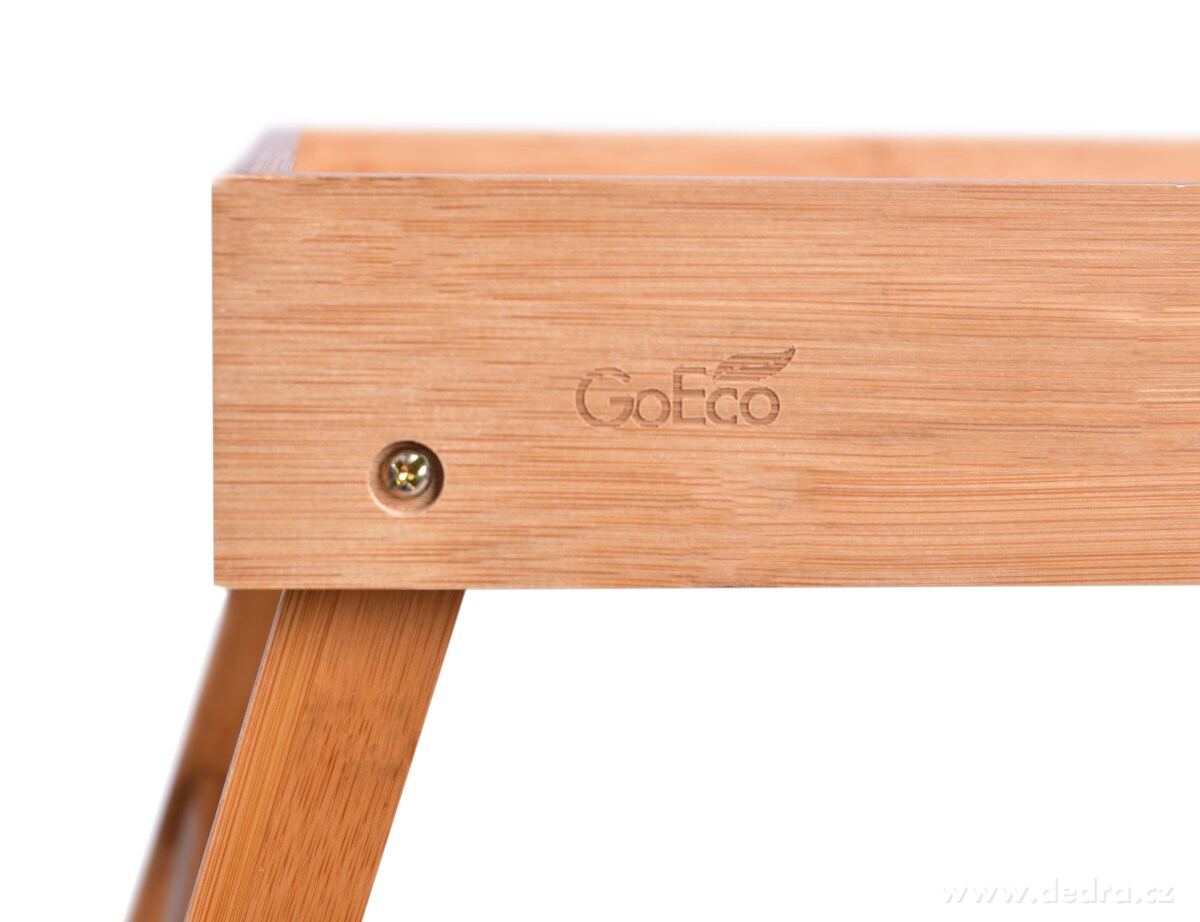 2v1 skládací podnos i stolek do postele i na gauč z bambusu GoEco® – náhled 4 | Grand Móda