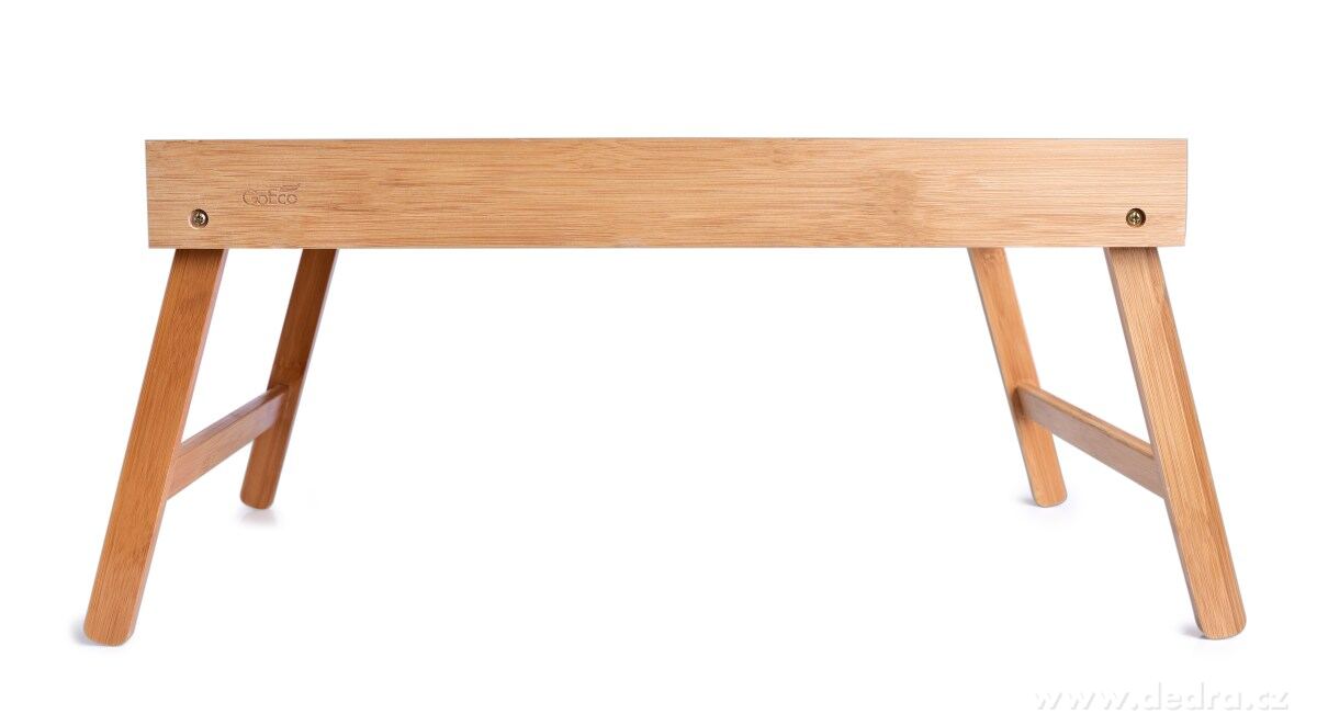 2v1 skládací podnos i stolek do postele i na gauč z bambusu GoEco® – náhled 5 | Grand Móda