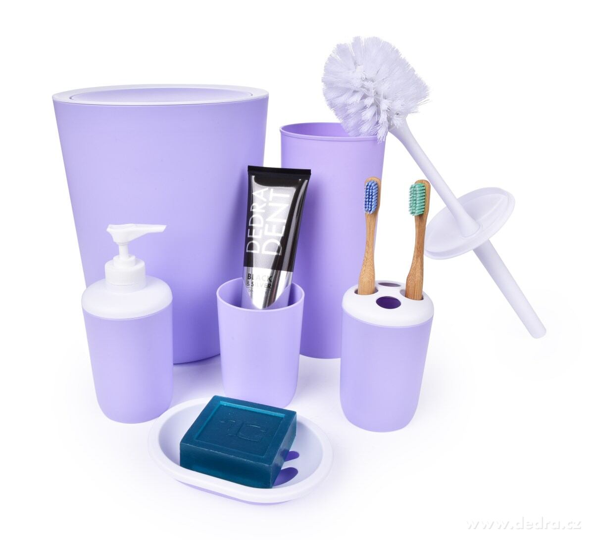 6dílný koupelnový set – náhled 2 | Grand Móda