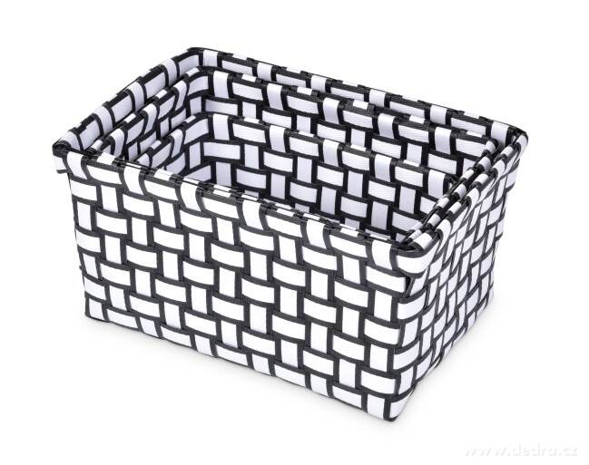 Sada 3 košíků z plastového výpletu – náhled 2 | Grand Móda