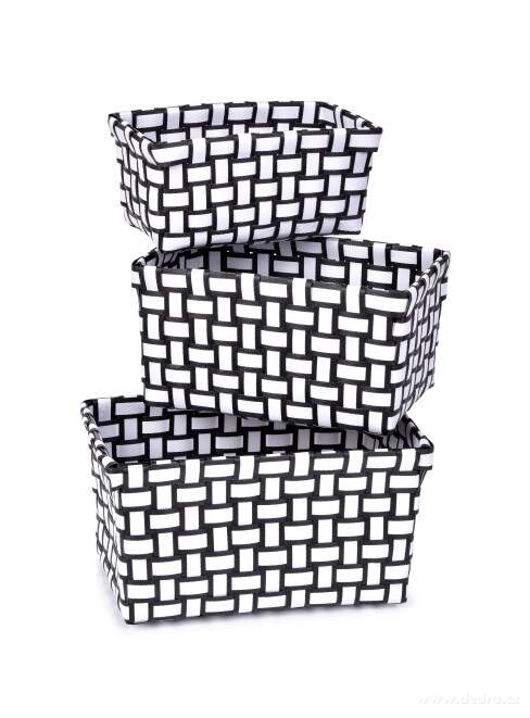 Sada 3 košíků z plastového výpletu – náhled 4 | Grand Móda