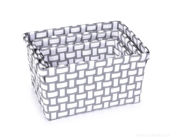 Sada 3 košíků z plastového výpletu – náhled 2 | Grand Móda