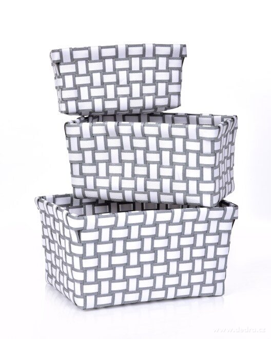 Sada 3 košíků z plastového výpletu – náhled 4 | Grand Móda