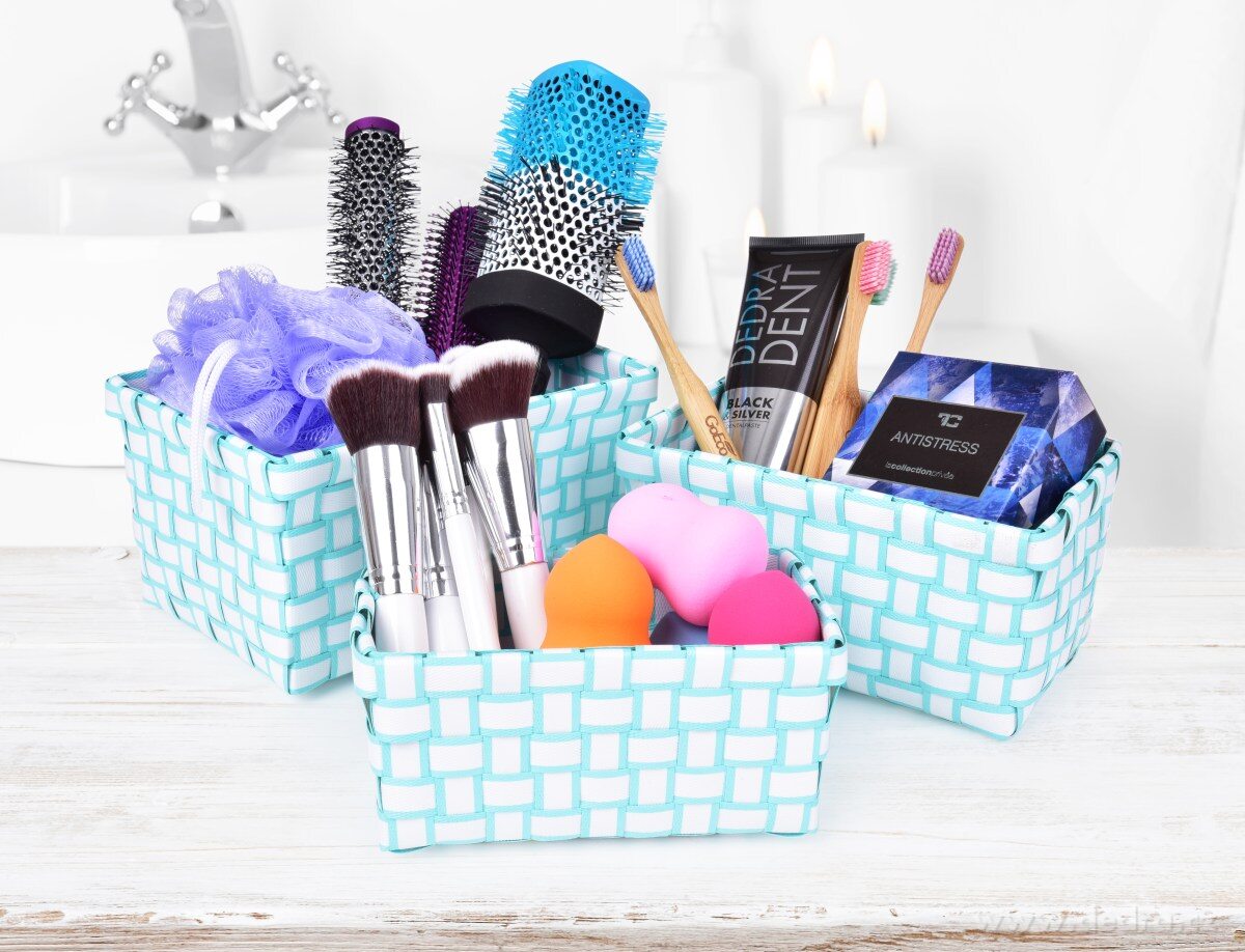 Sada 3 košíků z plastového výpletu – náhled 3 | Grand Móda