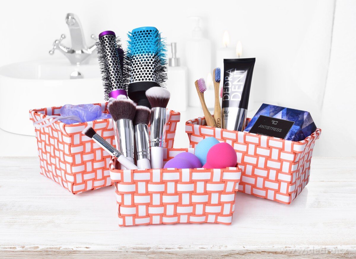 Sada 3 košíků z plastového výpletu – náhled 3 | Grand Móda