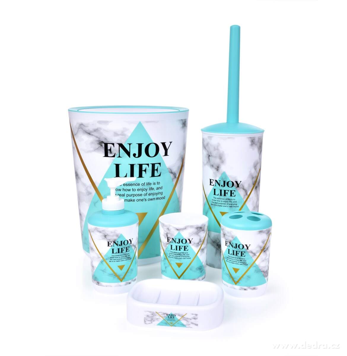 6dílný koupelnový set | Sady doplňků | Grand Móda