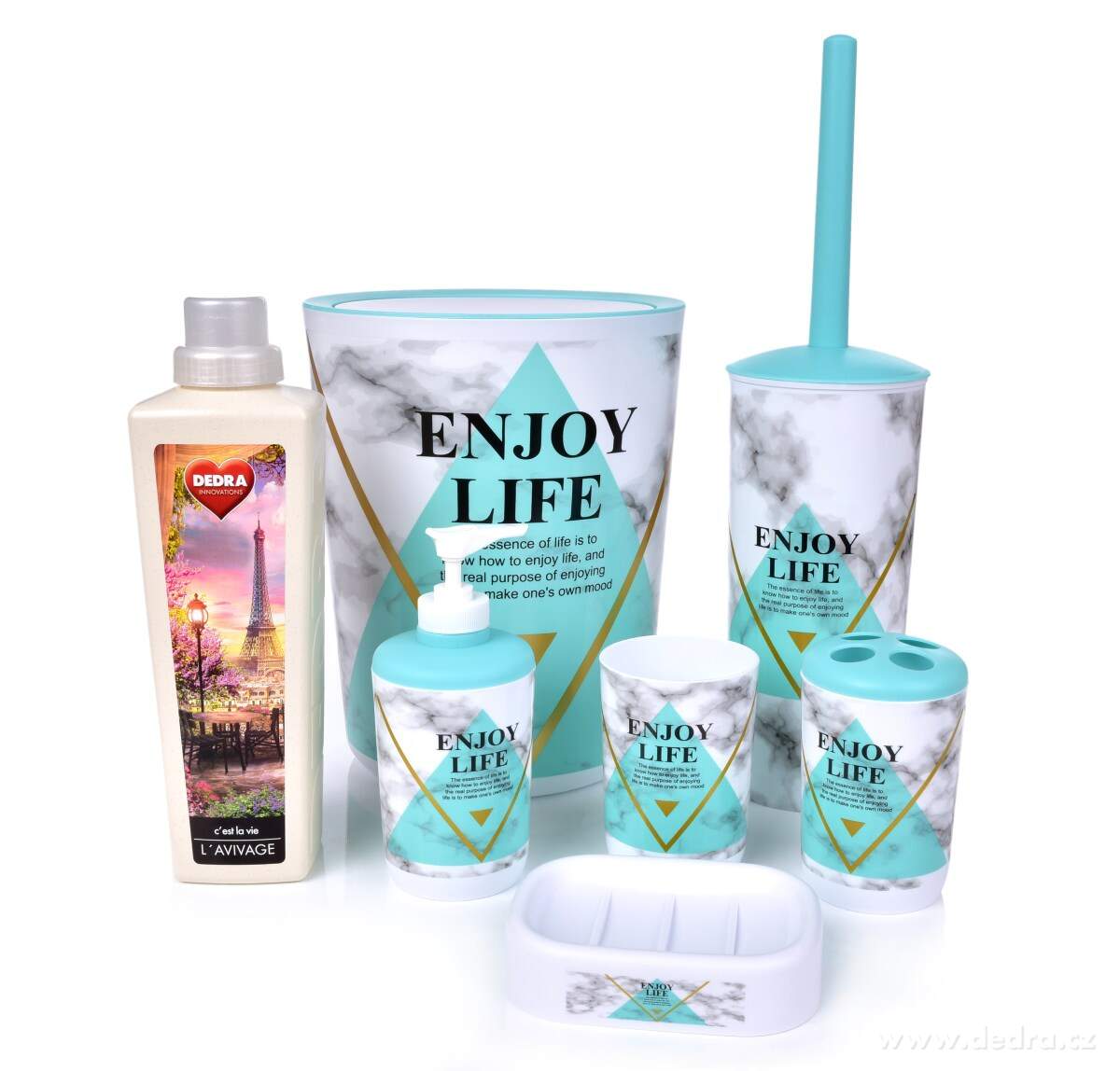 6dílný koupelnový set – náhled 5 | Grand Móda