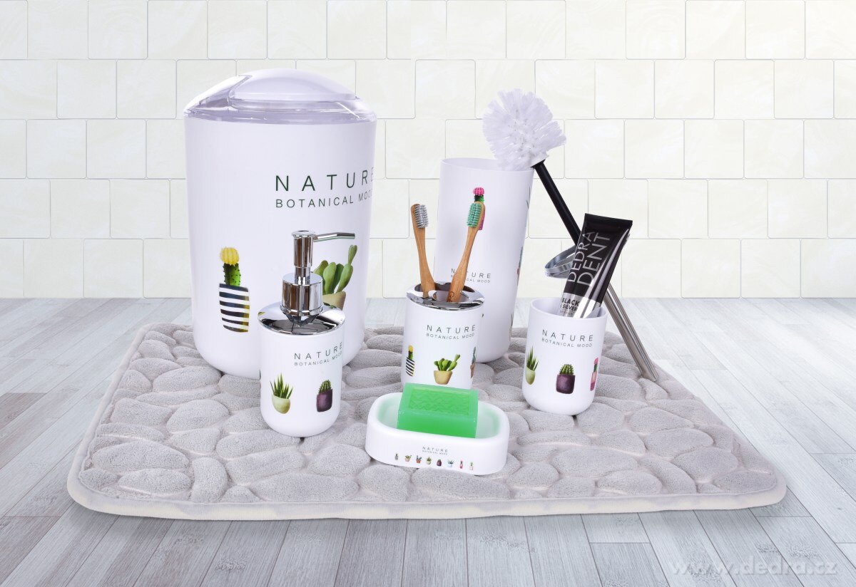 6 dílný koupelnový set KAKTUS – náhled 3 | Grand Móda