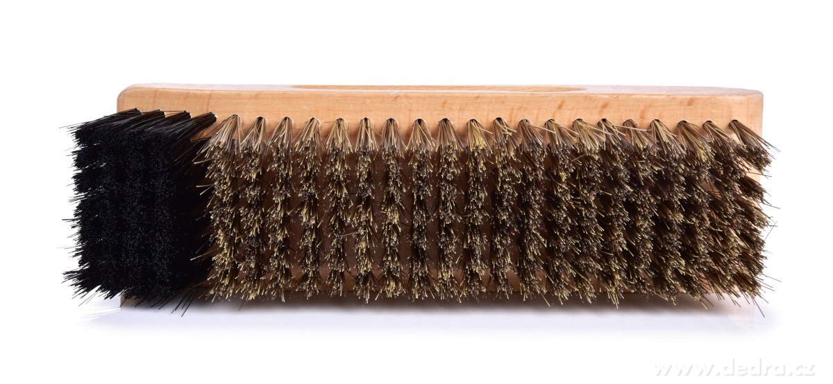 GoEco®, dřevěný kartáč na oblečení, boty a úklid, přírodní štětiny – náhled 5 | Grand Móda