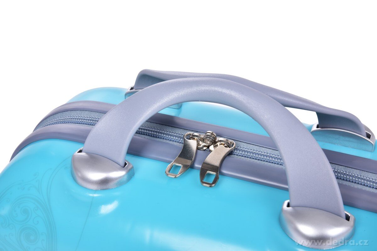 Kufr příruční menší, BLUE BUTTERFLY – náhled 5 | Grand Móda