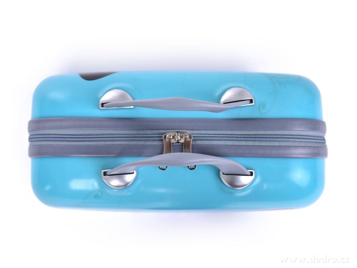Kufr příruční větší, BLUE BUTTERFLY – náhled 6 | Grand Móda