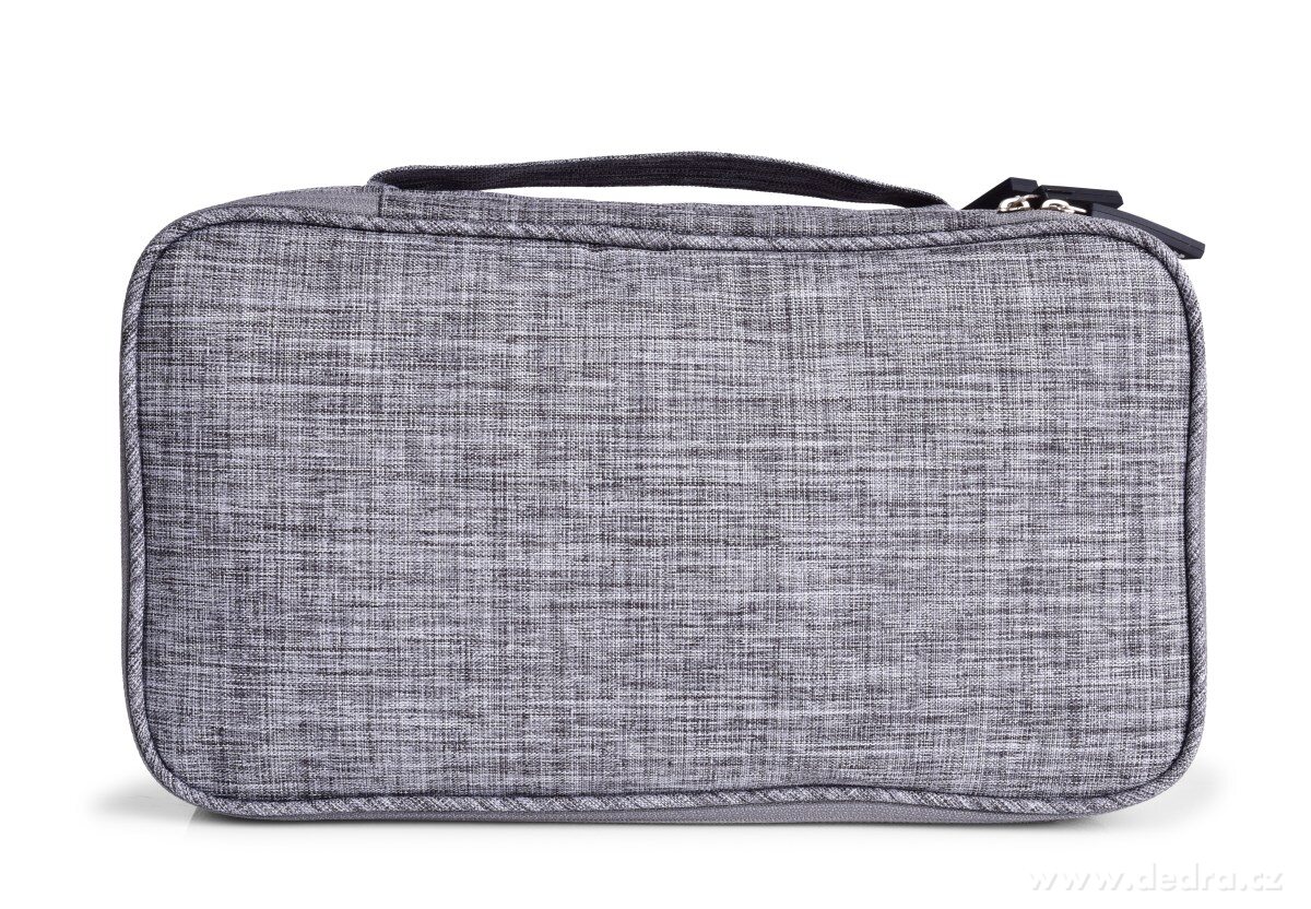 FC TRAVELLER, cestovní organizér 3patrový, na prádlo, ponožky & drobnosti, šedá melange – náhled 5 | Grand Móda