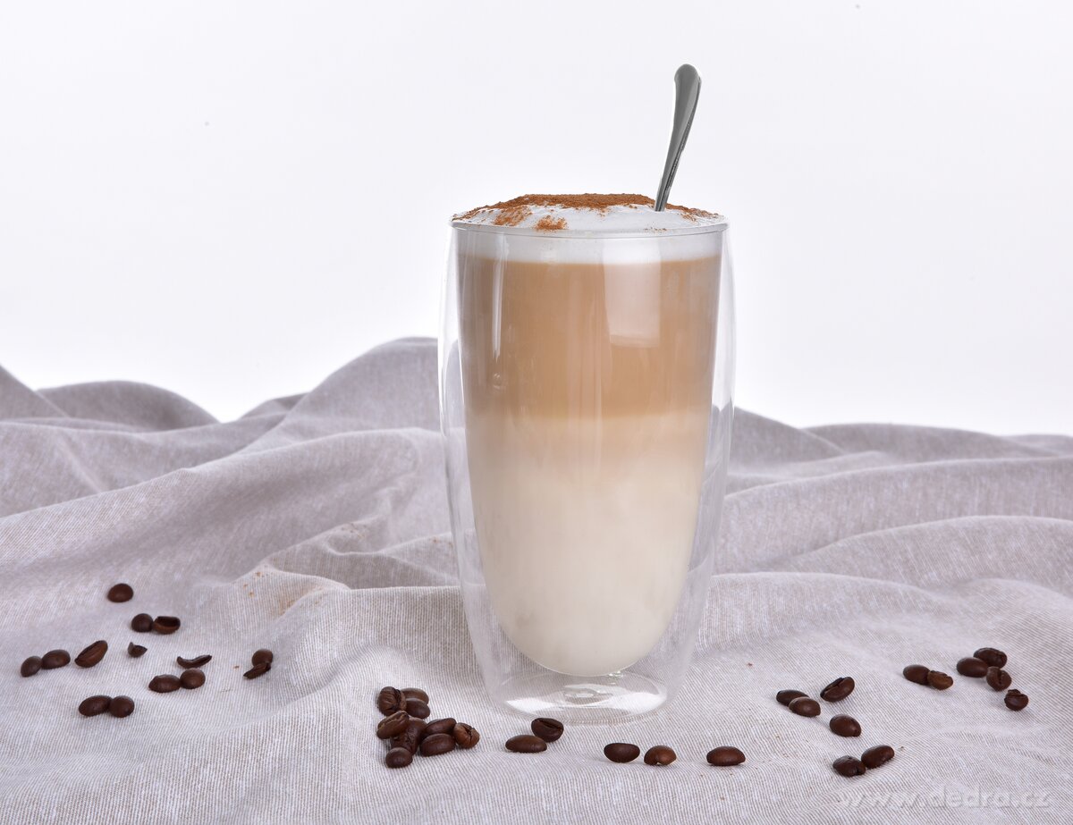 BOROSIL, 440 ml dvoustěnná termo sklenice z borosilikátového skla – náhled 3 | Grand Móda