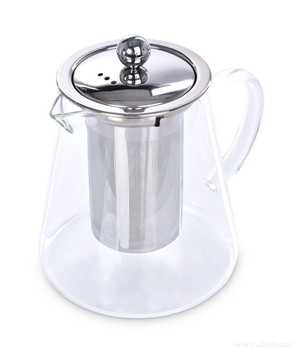 1700 ml skleněná konvice s nerezovým sítkem, BOROSIL GLASS – náhled 4 | Grand Móda