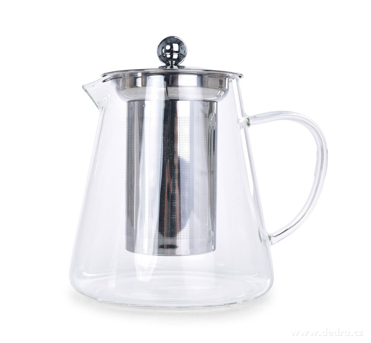 1700 ml skleněná konvice s nerezovým sítkem, BOROSIL GLASS – náhled 5 | Grand Móda