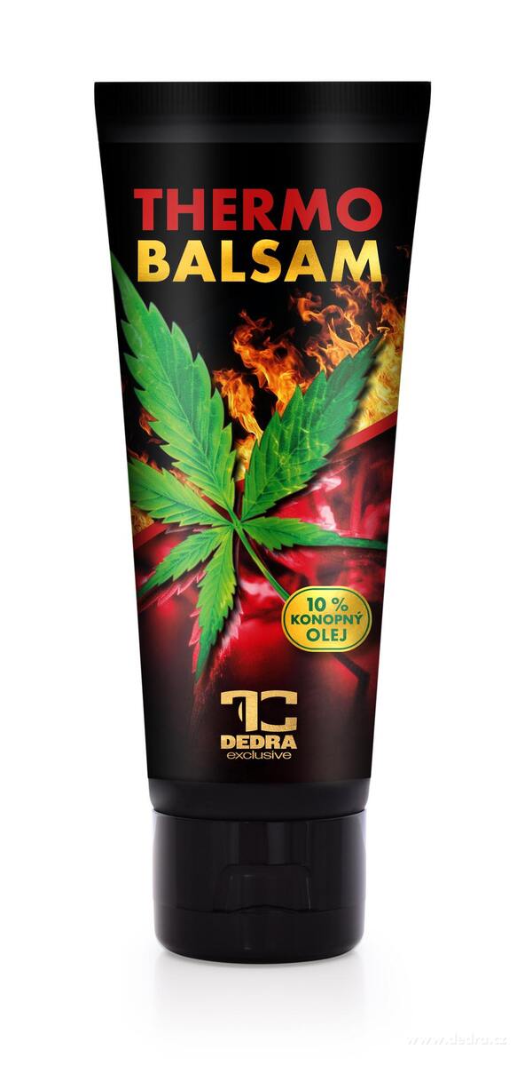 THERMOBALSAM, hřejivý konopný balzám s bylinami pro péči při svalové a kloubní únavě, 200 ml – náhled 4 | Grand Móda