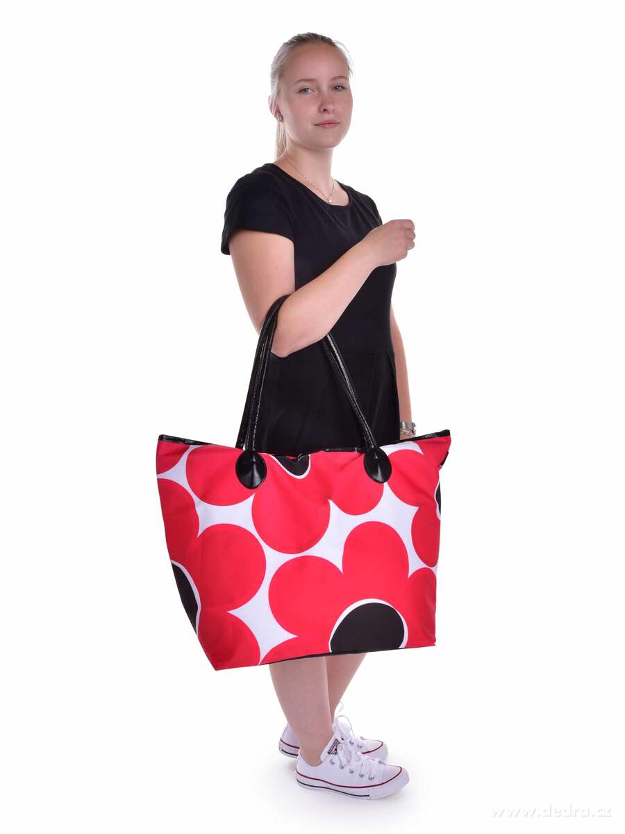 Velká taška na zip DAISY FLOWERS – náhled 6 | Grand Móda