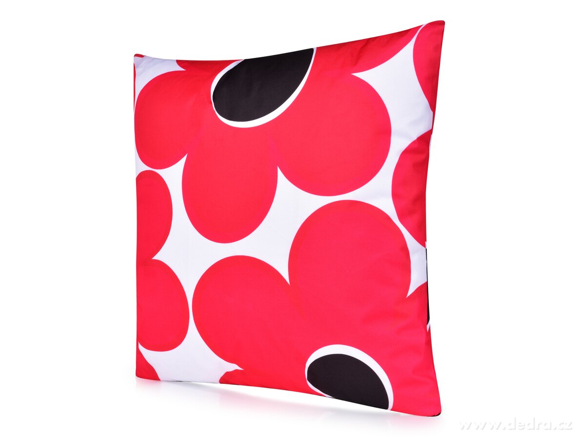 Voděodolný potah na polštář vhodný i na zahradní nábytek, DAISY FLOWERS, 45 x 45 cm