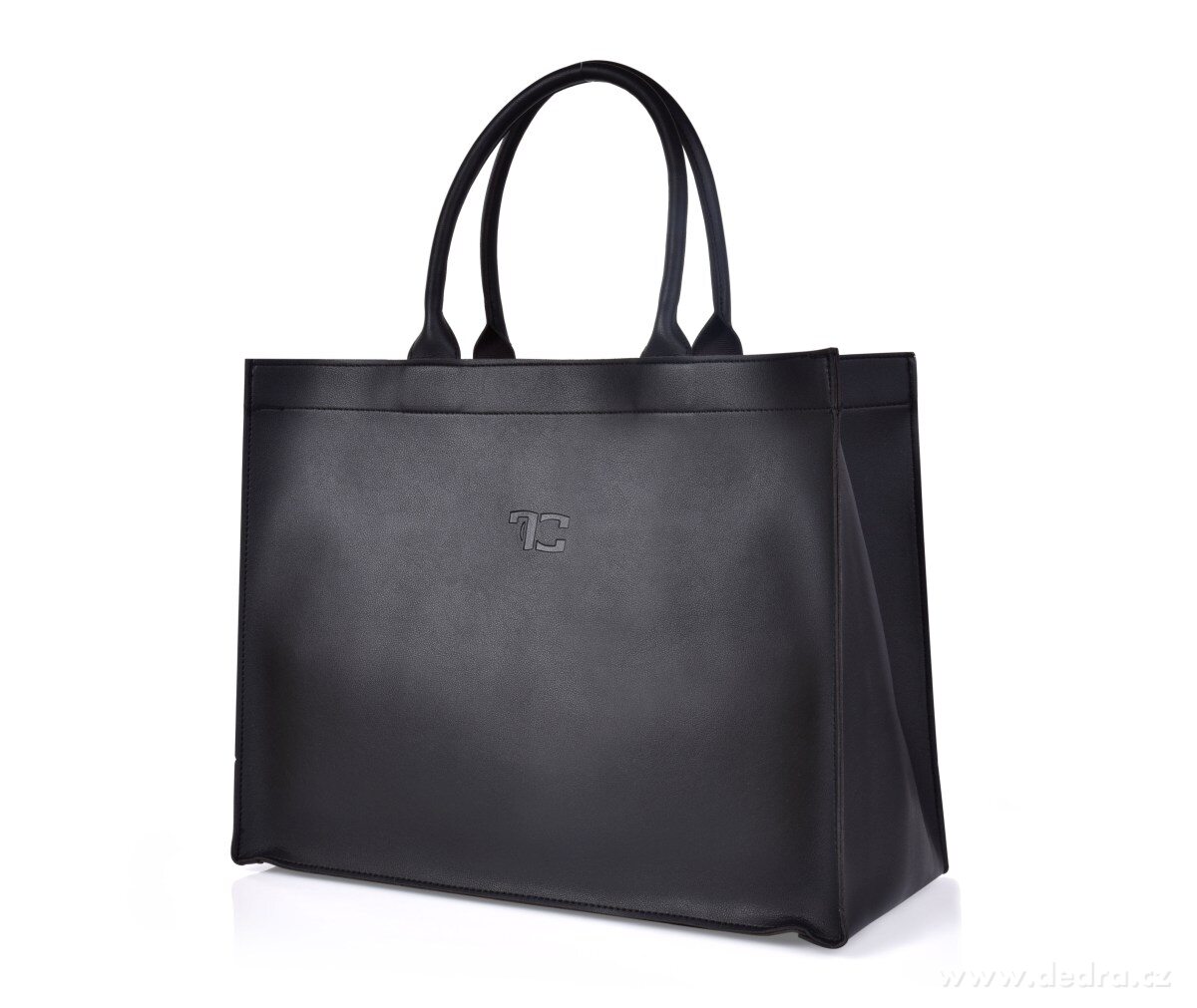 FC SHOPPER BAG černá elegantní taška BLACK BADGE