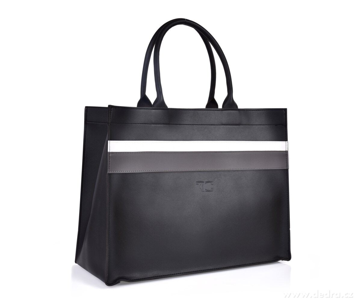 FC SHOPPER BAG elegantní taška s pruhy