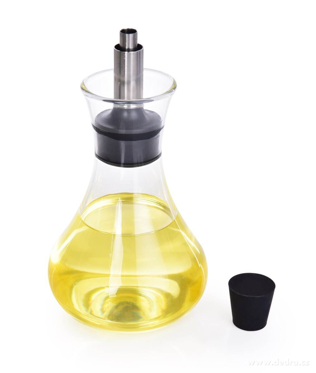 BOROSIL, 300 ml karafa na olej, ocet nebo dresink z borosilikátového skla – náhled 6 | Grand Móda