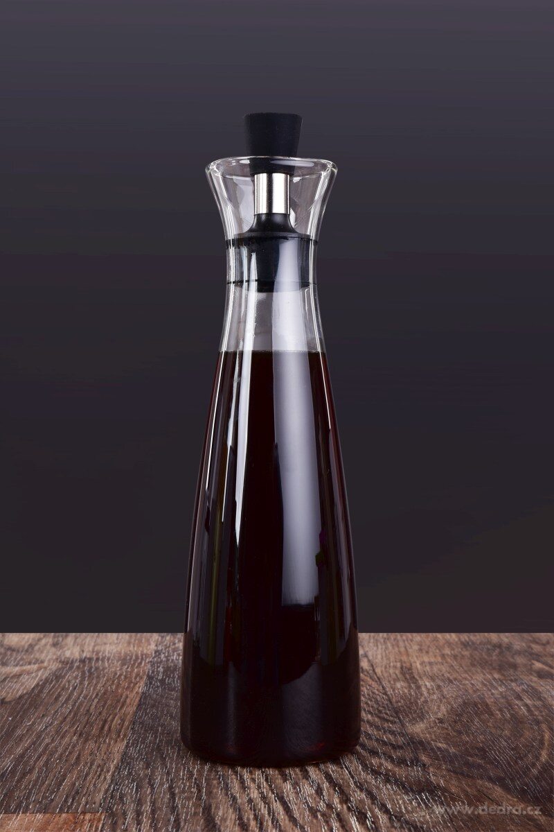600 ml KARAFA na olej/ocet/dresing, z borosilikátového skla – náhled 4 | Grand Móda
