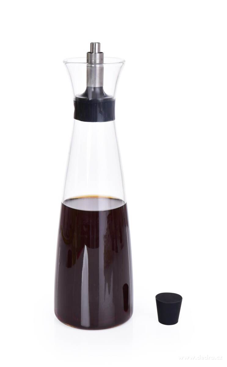 600 ml KARAFA na olej/ocet/dresing, z borosilikátového skla – náhled 6 | Grand Móda