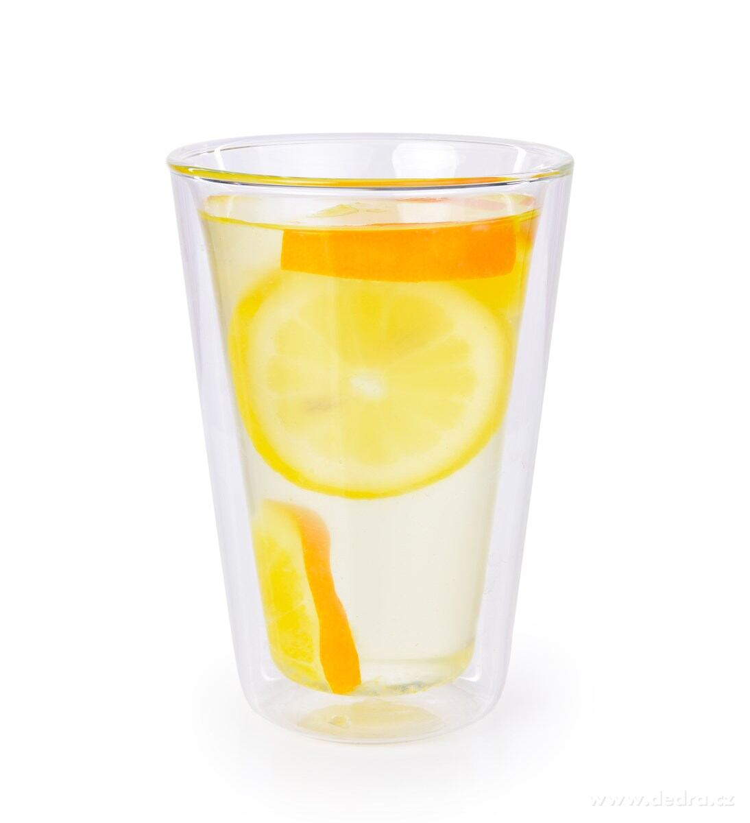 BOROSIL, dvoustěnná termo sklenice 400 ml z borosilikátového skla | GoEco stolování | Grand Móda