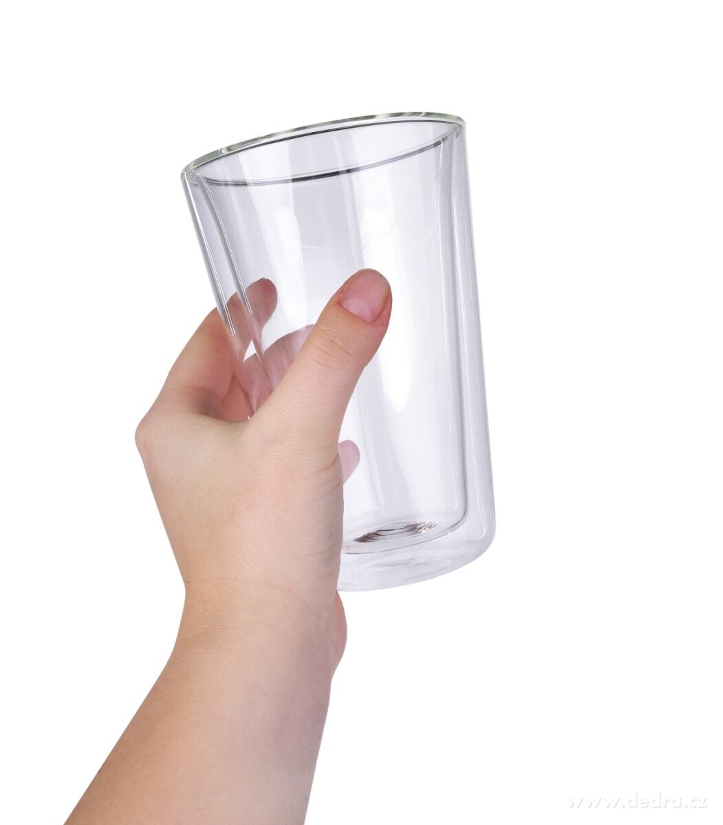 BOROSIL, dvoustěnná termo sklenice 400 ml z borosilikátového skla – náhled 5 | Grand Móda