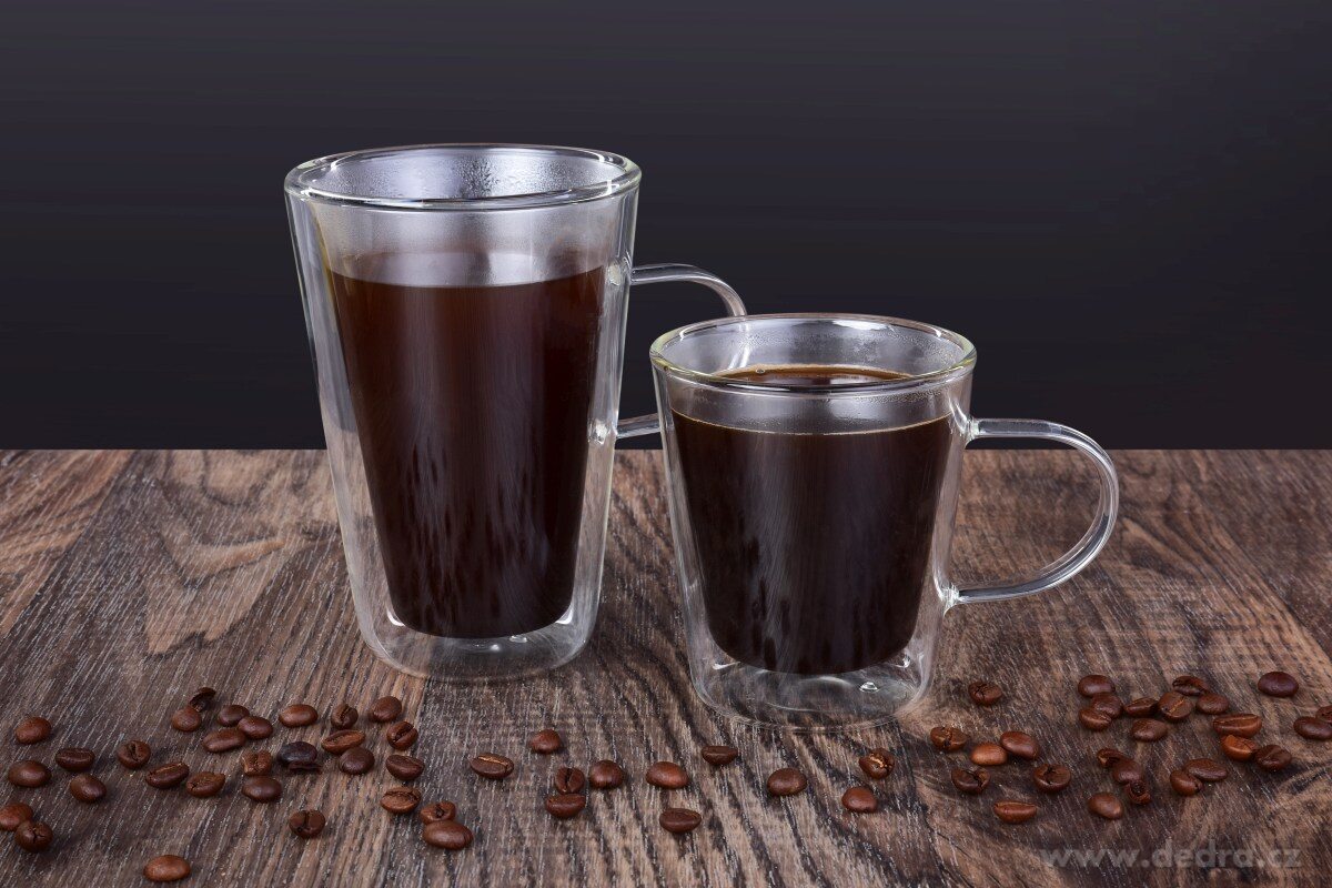 BOROSIL, dvoustěnný termo hrnek s ouškem 400 ml z borosilikátového skla – náhled 3 | Grand Móda