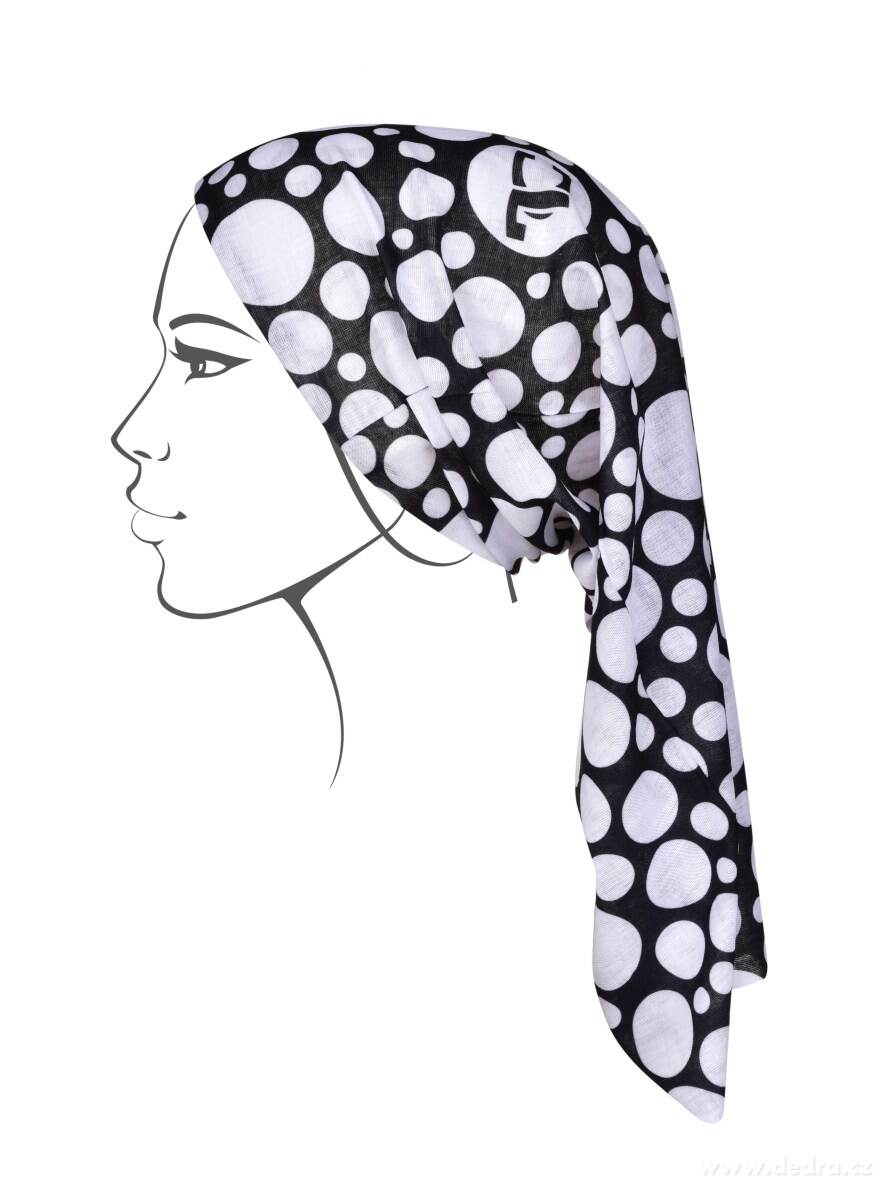 AIRFLEX, multifunkční šátek, pro sport & ochranu, univerzální velikost, DOTS – náhled 4 | Grand Móda