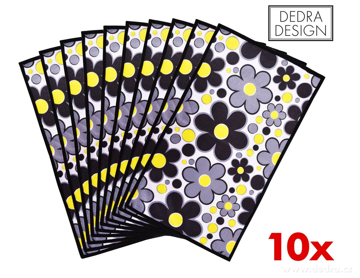 10 ks ultrasavé textilní kuchyňské utěrky GoEco® NEPAPÍR® | Prachovky, houbičky a utďrky | Grand Móda